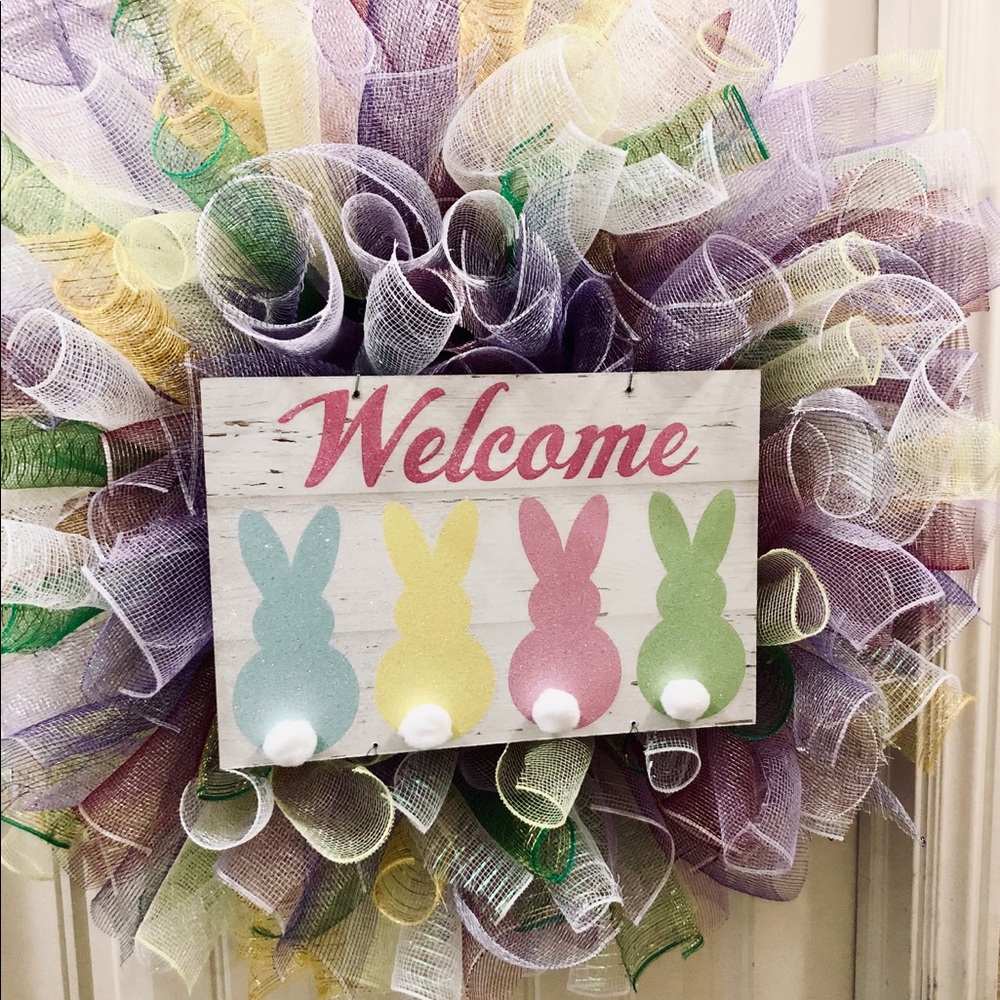 Every Bunny Welcome Wreath